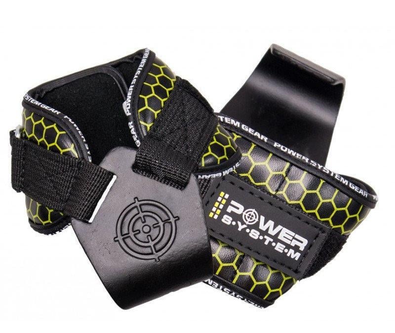 Крюки для тяги на запястья Power System Hooks V2 PS-3360 L Black/Yellow