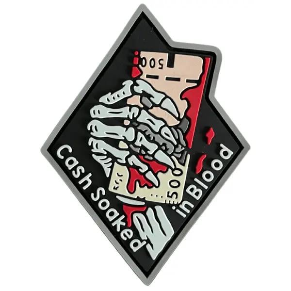 Патч ПВХ CASH IN BLOOD (PATCH-0313) Патч ПВХ CASH IN BLOOD (PATCH-0313)