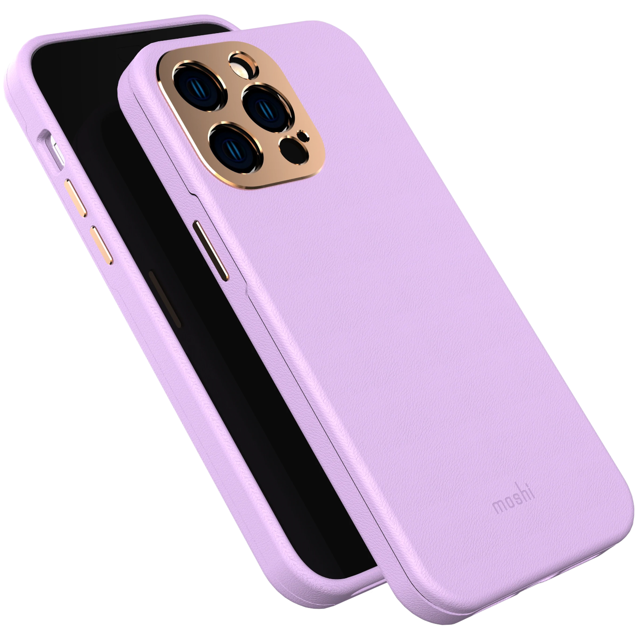 Чехол накладка Moshi Napa Slim Hardshell Case for iPhone 14 Pro, Lavender Purple (99MO088423) - фото 4