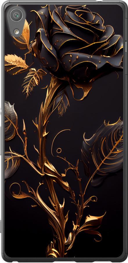 Чехол на Sony Xperia XA Ultra Dual F3212 Роза 3 (5552t-391-42517) Чехол на Sony Xperia XA Ultra Dual F3212 Роза 3 (5552t-391-42517)