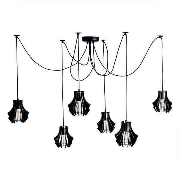 Люстра Atmolight 2501419 Brabb Spider-6 BlackPearl