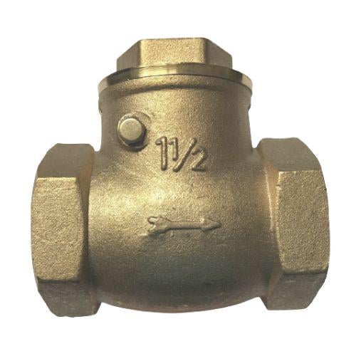 Клапан обратный Karro ВВ KR107-5 1 1/2" лепестковый латунь