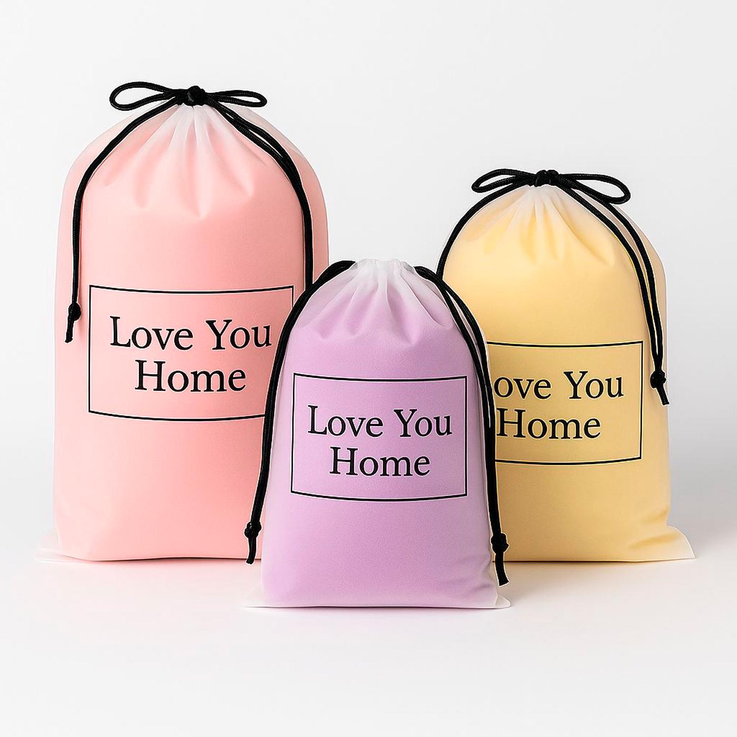 Набір пакетів-сумок LoveYouHome із зав’язкою 15 шт. 23х35 см (59089) - фото 7 Набір пакетів-сумок LoveYouHome із зав’язкою 15 шт. 23х35 см (59089) - фото 7