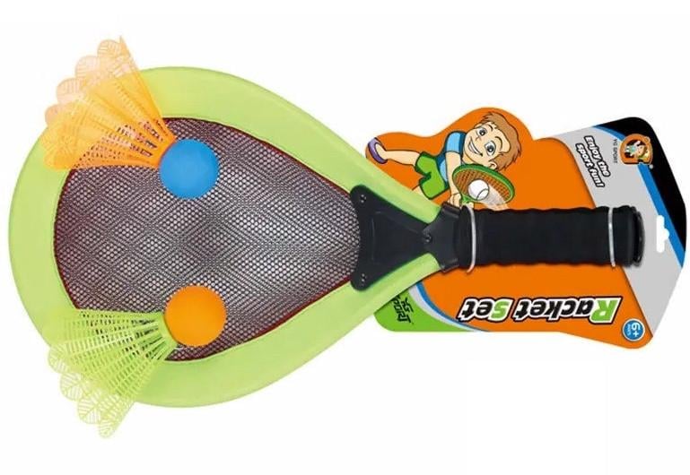 Набор для бадминтона ракетки и воланчики 2 шт. 59x30x7 см (33083088)