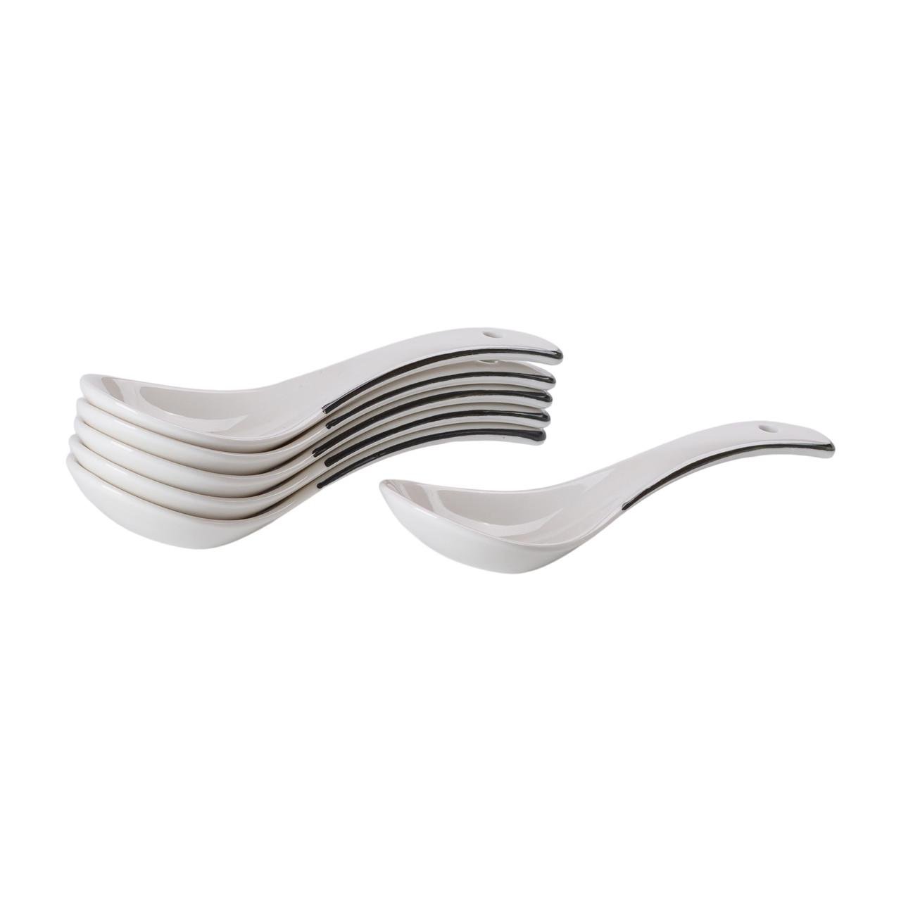 Столовый сервиз Romantic на 6 персон 22 предмета керамический (HP-15-1) - фото 7