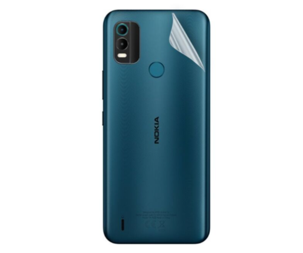 Противоударная гидрогелевая пленка Hydrogel Film для Nokia C21 Plus на заднюю панель, Transparent