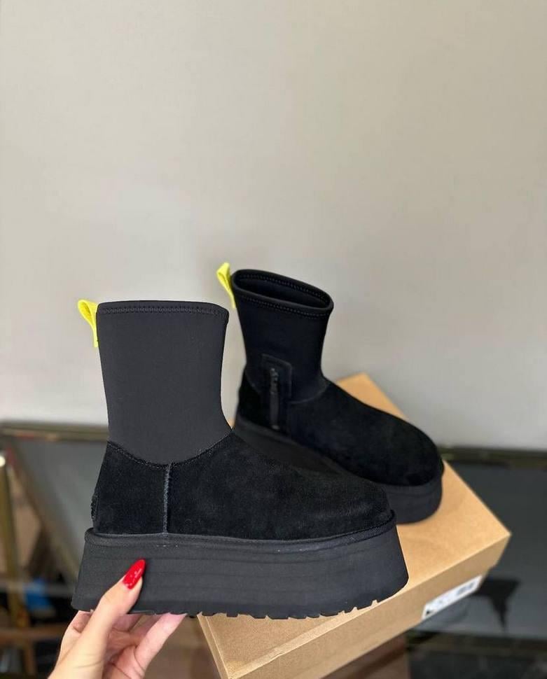 Уги жіночі UGG Classic Dipper Boots р. 39 Чорний (16458) - фото 12 Уги жіночі UGG Classic Dipper Boots р. 39 Чорний (16458) - фото 12