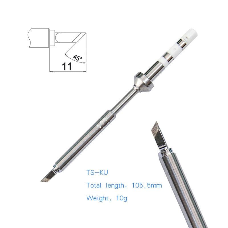 Жала паяльные MiniWare для TS100/TS101 внутренний нагрев (TS-KU) - фото 4 Жала паяльные MiniWare для TS100/TS101 внутренний нагрев (TS-KU) - фото 4