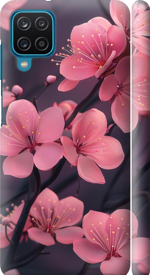 Чехол на Samsung Galaxy M12 M127F Пурпурная сакура (6075m-2360-42517)