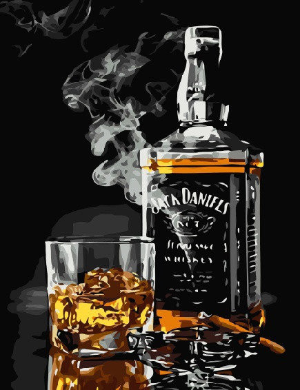 Картина по номерам Brushme Мужской набор (GX5001)