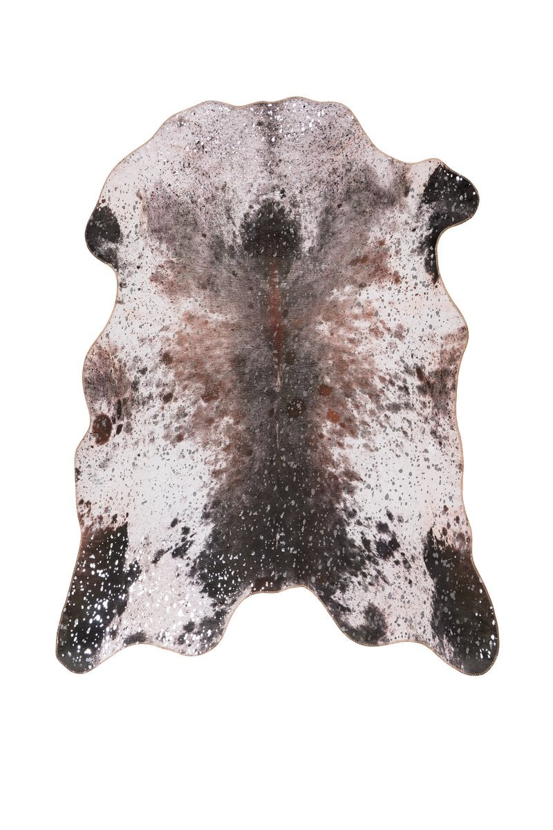 Ковер в виде шкуры Kayoom Western 525 Серебристый/Черный/Коричневый (EBY4J-130-170) Ковер в виде шкуры Kayoom Western 525 Серебристый/Черный/Коричневый (EBY4J-130-170)