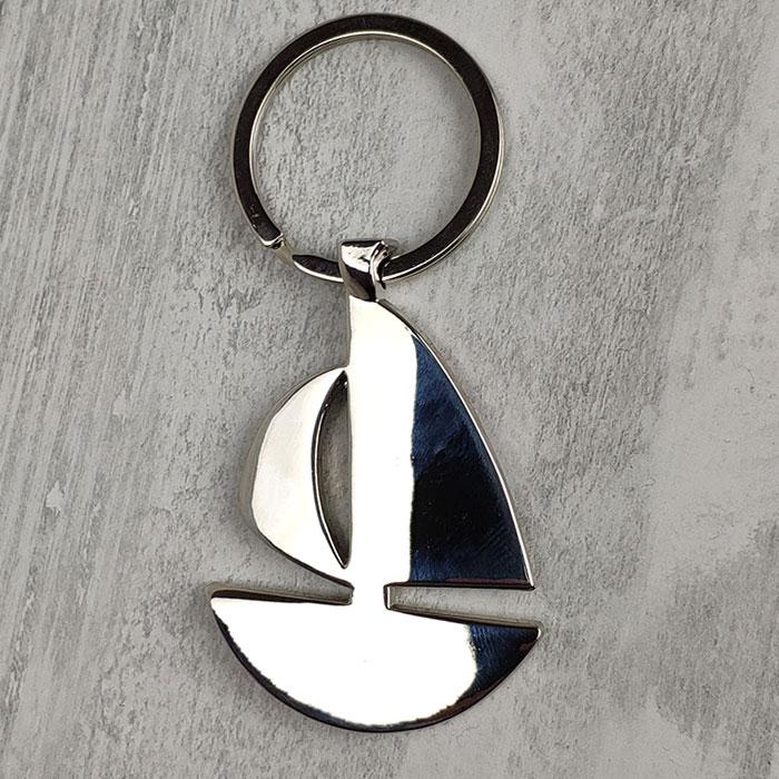 Брелок Корабль-парусник 9 см Серебристый (C0036) Брелок Корабль-парусник 9 см Серебристый (C0036)