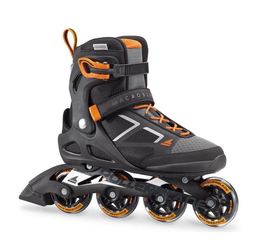 Роликові ковзани Rollerblade MACROBLADE 80 р. 39 Чорний/Помаранчевий (UGV6A13C5616F4E.1B - 2)
