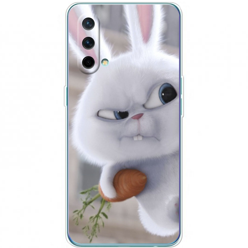 Чехол BoxFace OnePlus Nord CE 5G Rabbit Snowball Прозрачный силикон (44513-up1116-44513)