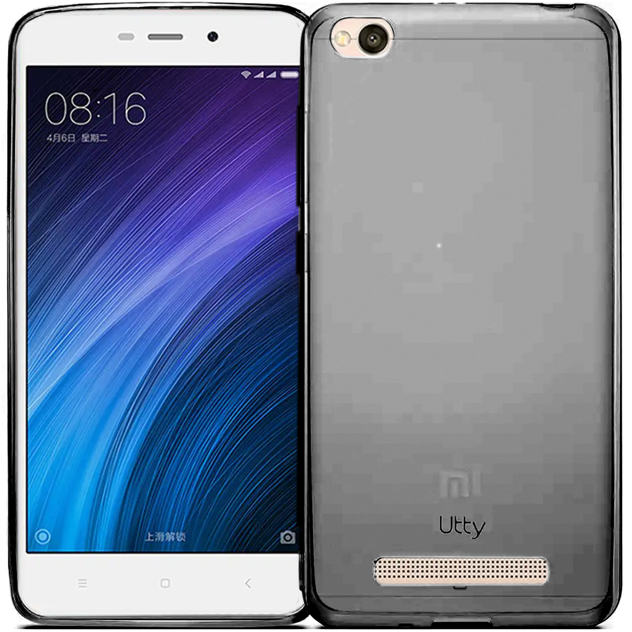 Чехол-накладка Utty Ultra Thin TPU Case for Xiaomi Redmi 4a, Black