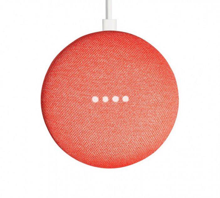 Колонка Google Home Mini Coral