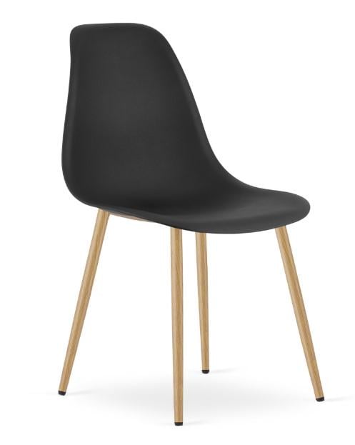 Комплект стол 80 см и стул WAT 2 шт. Черно-белый - фото 3 Комплект стол 80 см и стул WAT 2 шт. Черно-белый - фото 3