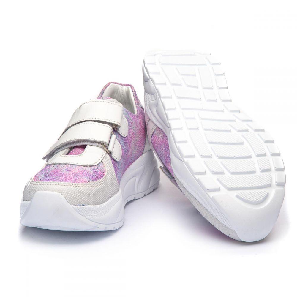 Кроссовки The Leo 1243 для девочек р. 40 26 см Бело-сиреневый - фото 5 Кроссовки The Leo 1243 для девочек р. 40 26 см Бело-сиреневый - фото 5