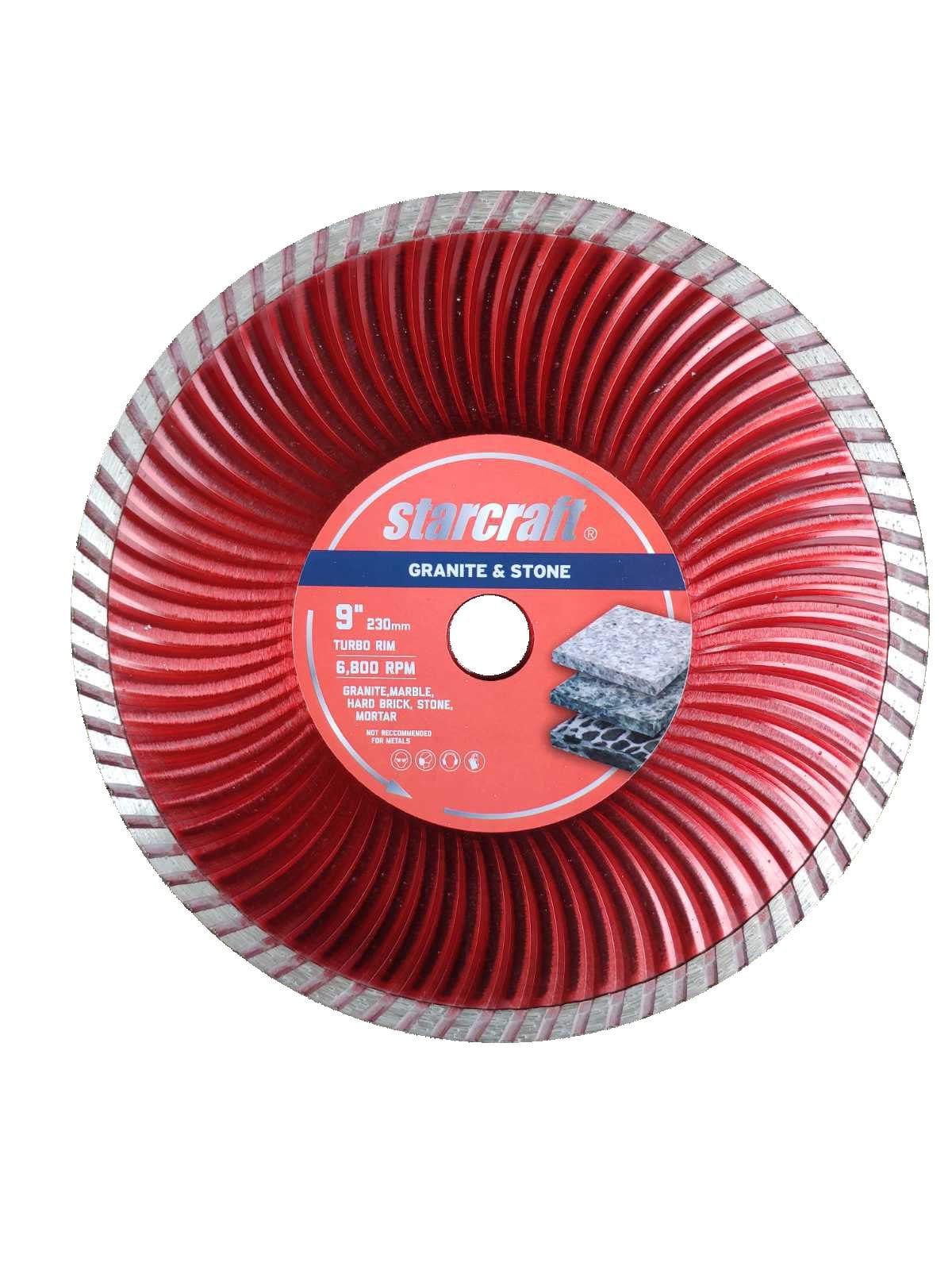 Диск алмазний Starcraft турбоволна граніт/бетон 230 x 2,7 (15573580)