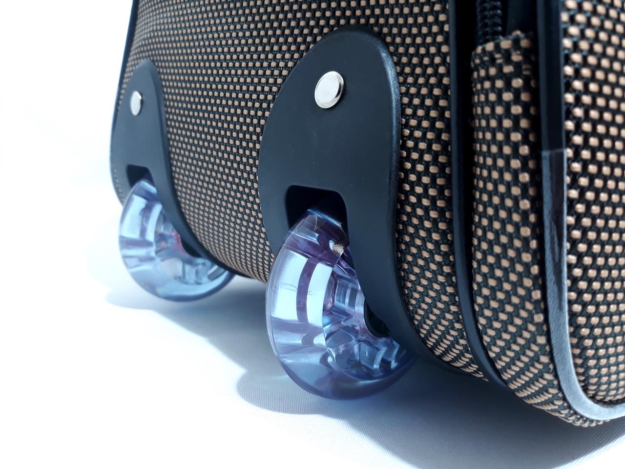 Сумка дорожня на колесах Sky travel 48х23х31 см 38 л Хакі (795418242) - фото 4 Сумка дорожня на колесах Sky travel 48х23х31 см 38 л Хакі (795418242) - фото 4