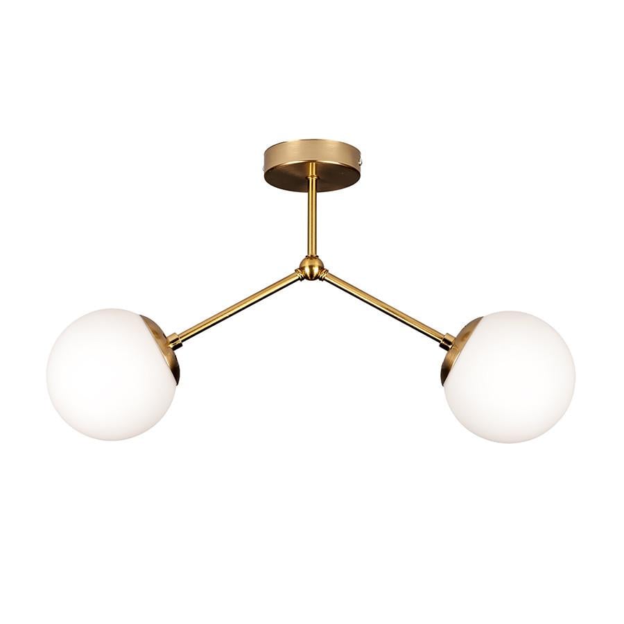 Люстра 7529811-2 BRZ/WH Бронзовий/Білий