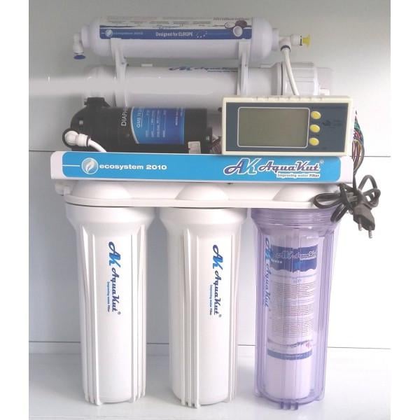 Фильтр обратного осмоса с насосом/TDS/с электронным контроллером 50G RO-5 С01 (104-178)