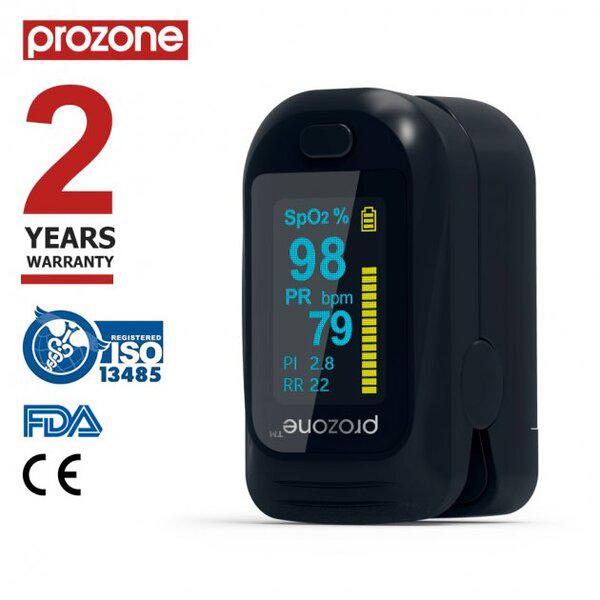 Пульсоксиметр ProZone 4в1 oExpert Black - фото 3