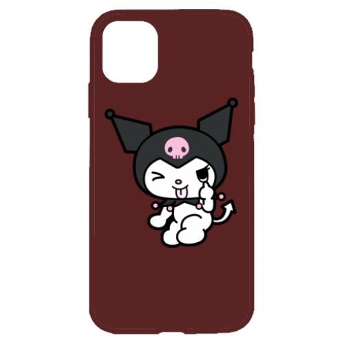 Чехол для iPhone 11 Kuromi hello kitty - фото 1