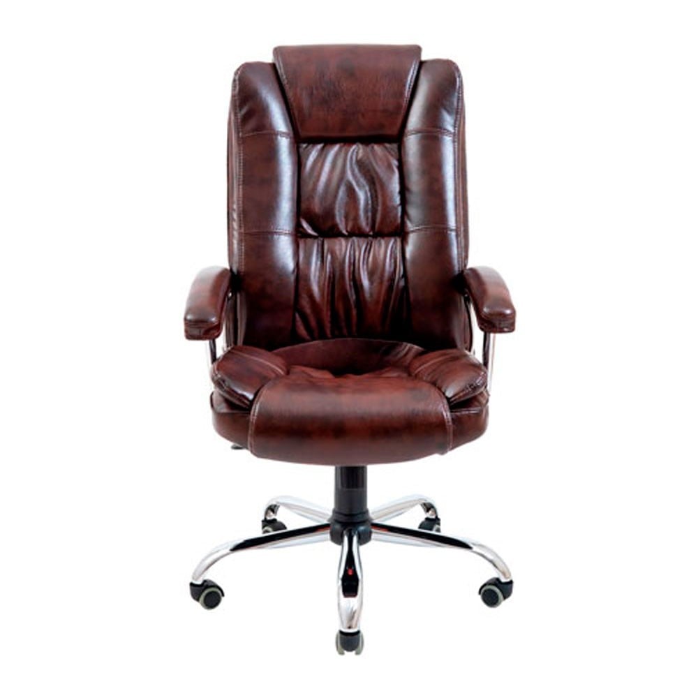 Офисное кресло руководителя Richman California VIP M3 Multiblock натуральная кожа Lux Коричневый (64ca425504b9e938a47ba22e)