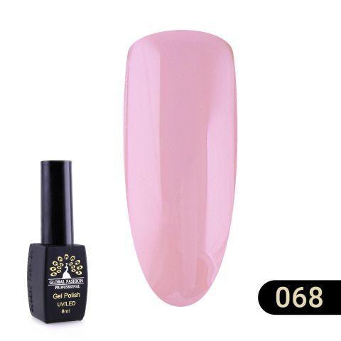 Гель-лак Global Fashion Black elite 068