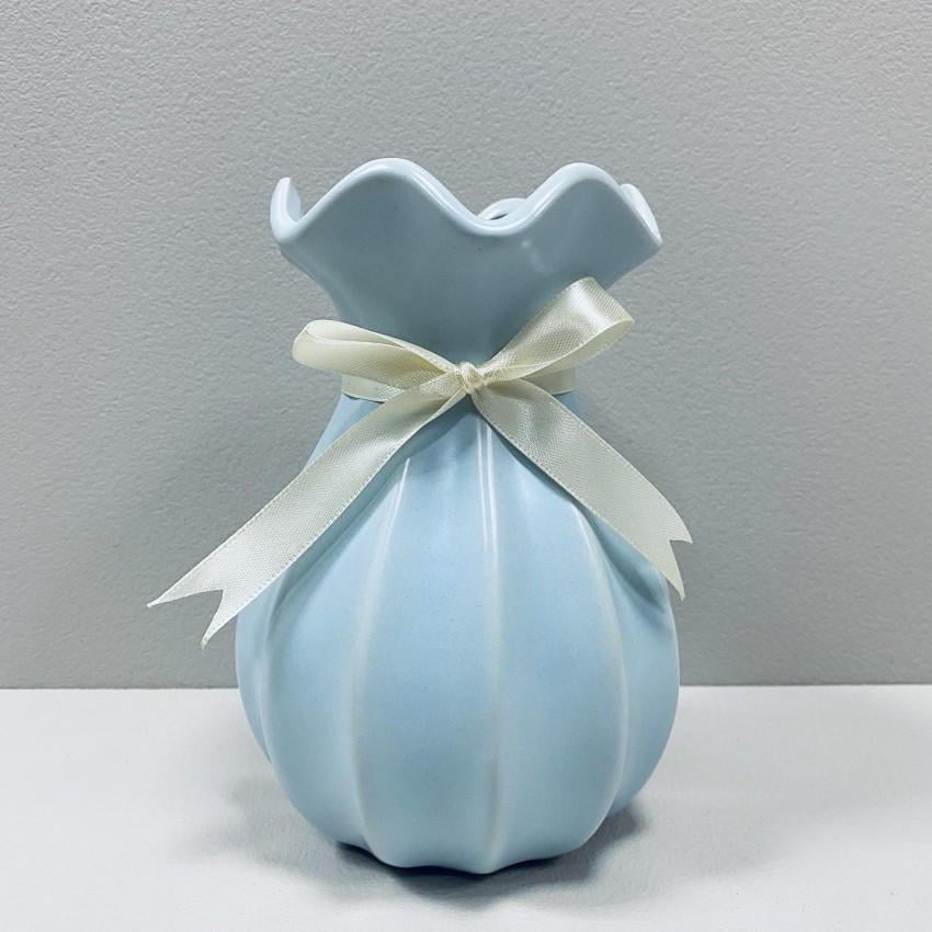 Ваза для квітів Viva Perl A060250 керамічна 17 см Блакитний (2387009831)