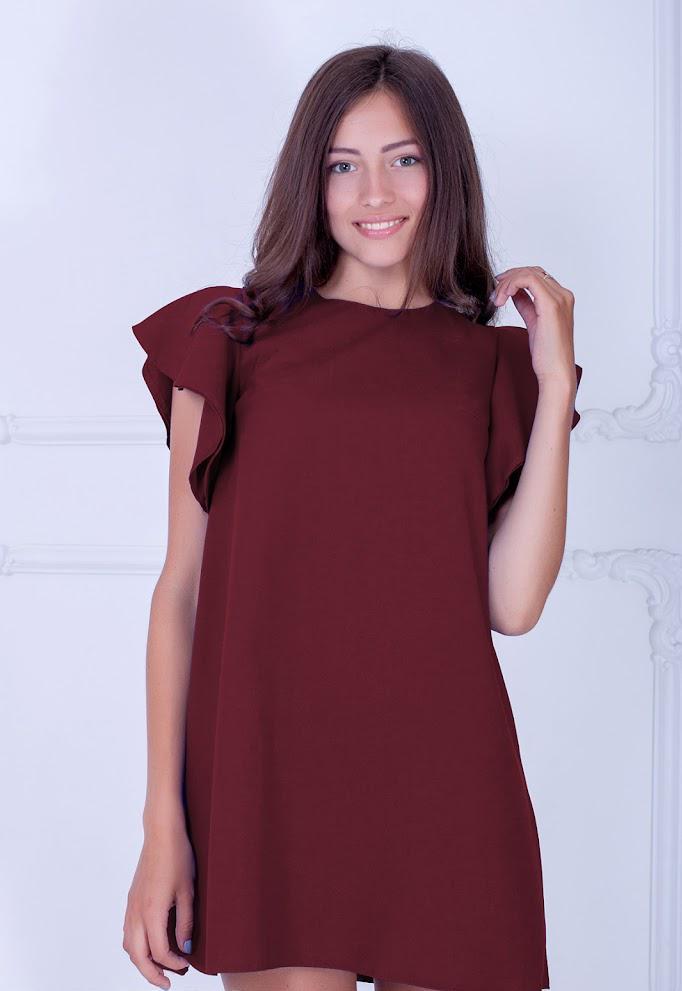 Платье женское Podium Ellis 19680-BORDO L Бордовый