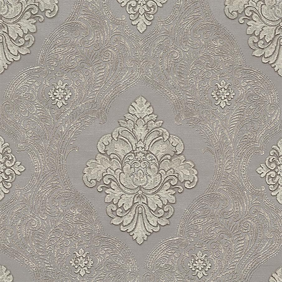 Виниловые обои Emiliana 1,06x10,05 м Серый (1035199)