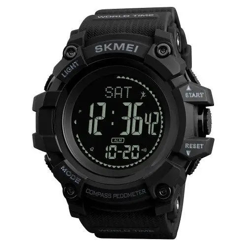 Годинник наручний чоловічий Skmei 1356BK Black (tf4650) - фото 1