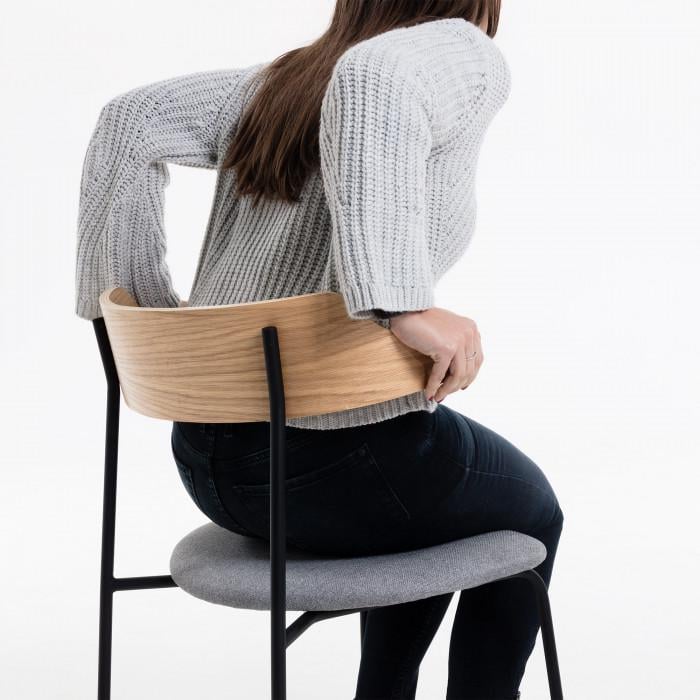 Стул LaForma Olympia Серый (CC1173J03) - фото 7 Стул LaForma Olympia Серый (CC1173J03) - фото 7