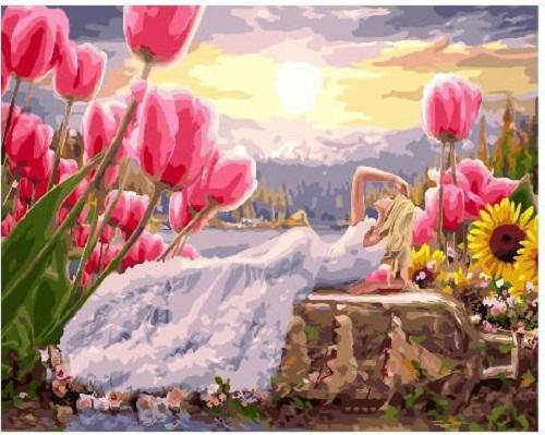 Картина по номерам Brushme Дюймовочка в белом 40x50 см (BK-GX24350) Картина по номерам Brushme Дюймовочка в белом 40x50 см (BK-GX24350)