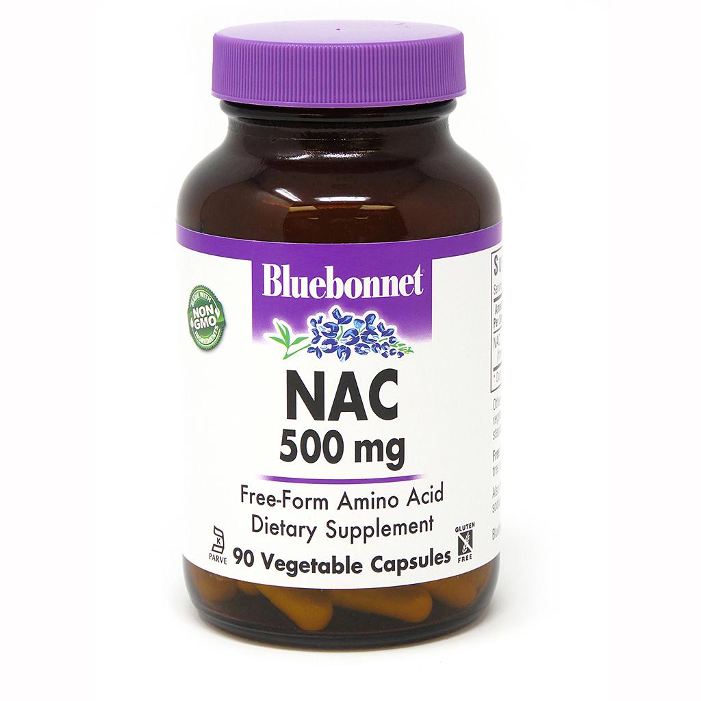 Аминокислота Bluebonnet NAC 500 мг 90 вегакапс. (3942) Аминокислота Bluebonnet NAC 500 мг 90 вегакапс. (3942)