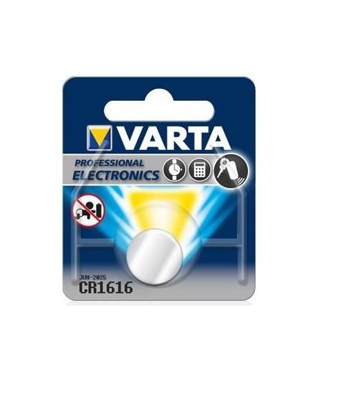 Батарейка литиевая Varta CR1616 универсальная емкость 55 mAh 3V 1 шт. (06616101401)