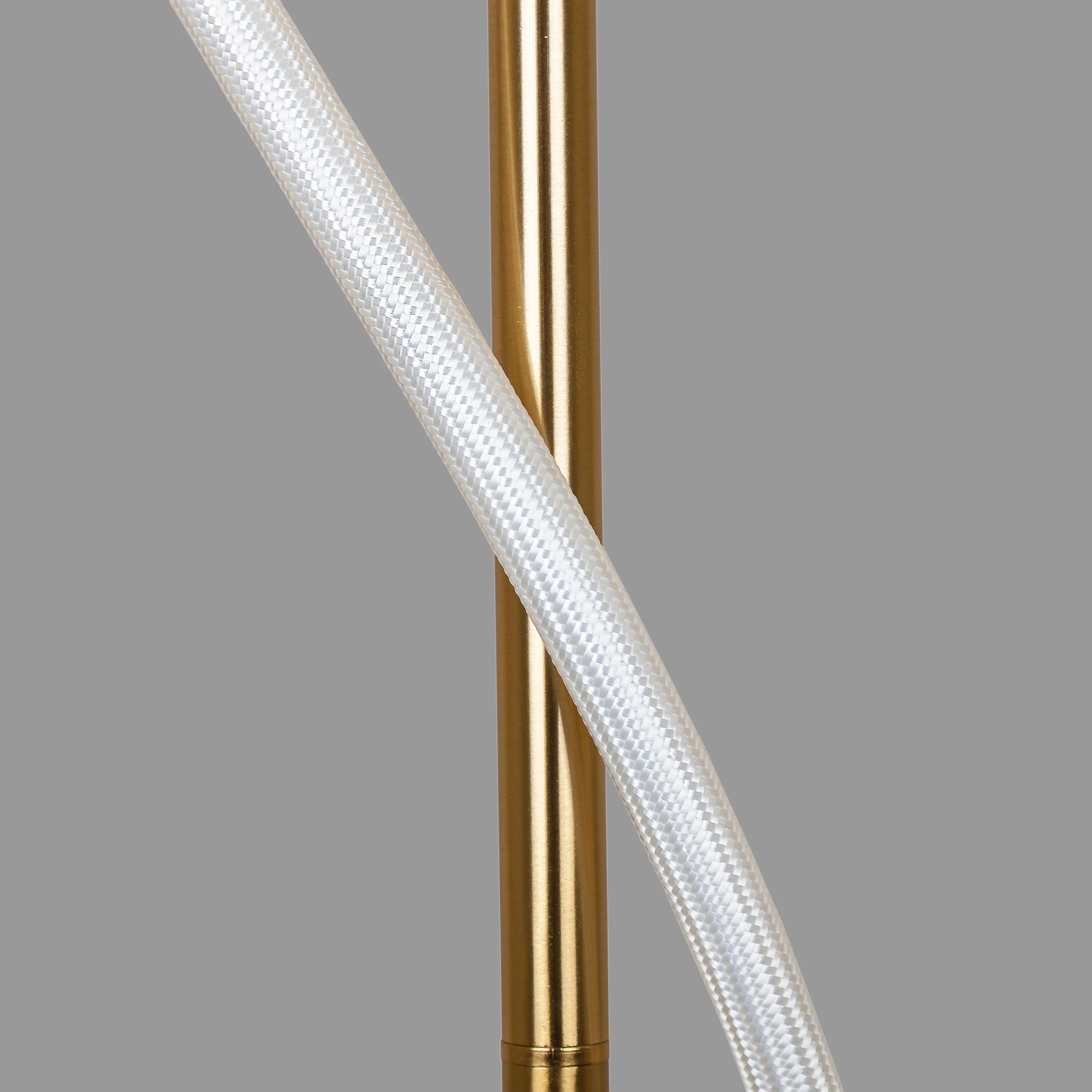 Торшер Арт-деко из гибкого каната 150 см Бронзовый (81-F3038 1500 AB) - фото 3 Торшер Арт-деко из гибкого каната 150 см Бронзовый (81-F3038 1500 AB) - фото 3
