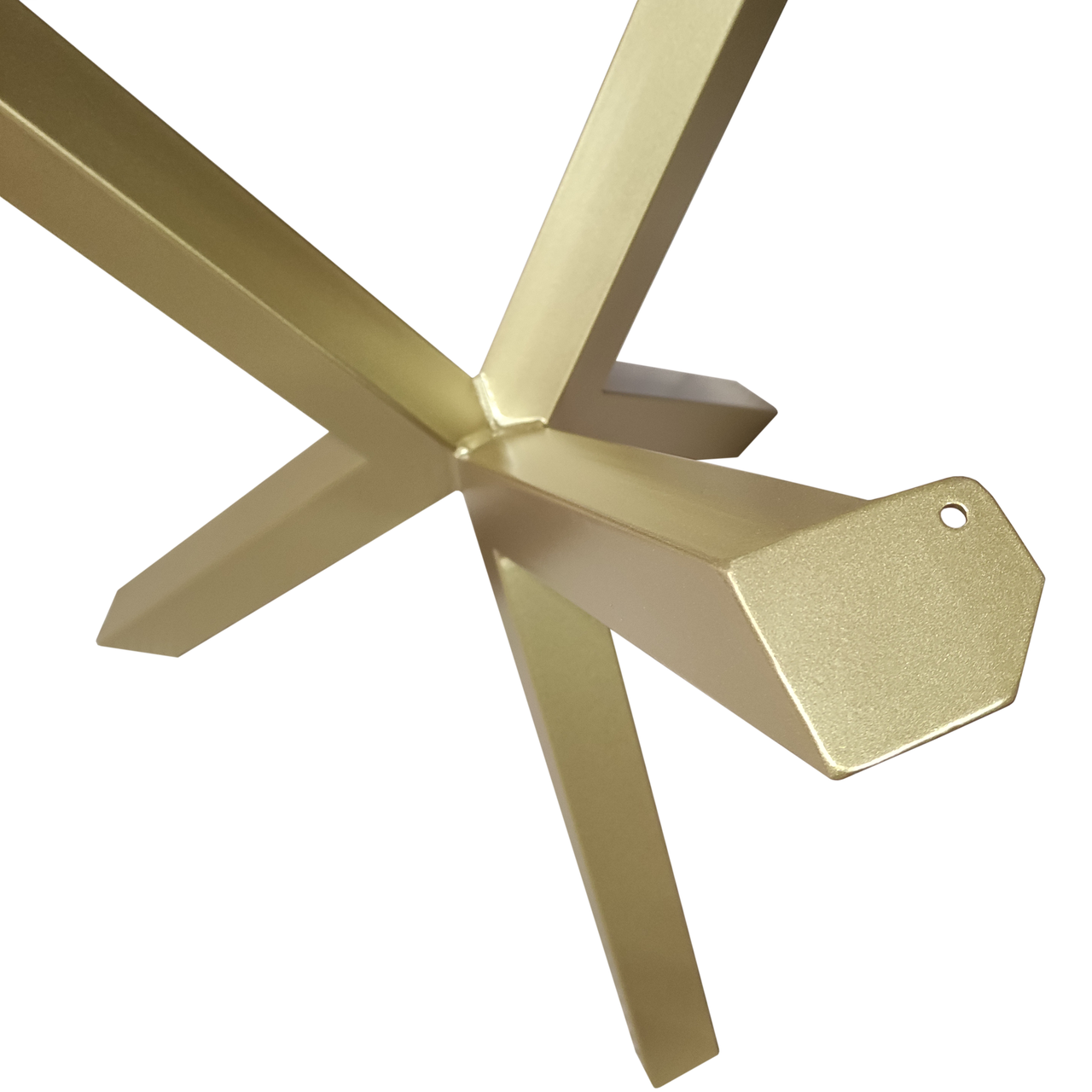 Каркас для столу з металу Scandi Ø 500 мм H 730 мм Золотий (1095) - фото 3 Каркас для столу з металу Scandi Ø 500 мм H 730 мм Золотий (1095) - фото 3