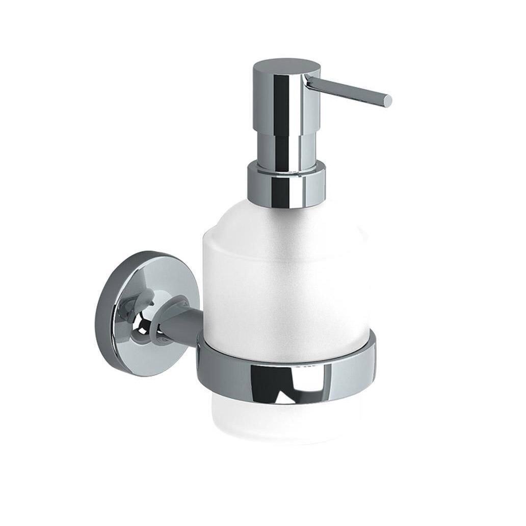 Дозатор для жидкого мыла SONIA E-Plus 124619 настенный 200 мл Хром (144951)