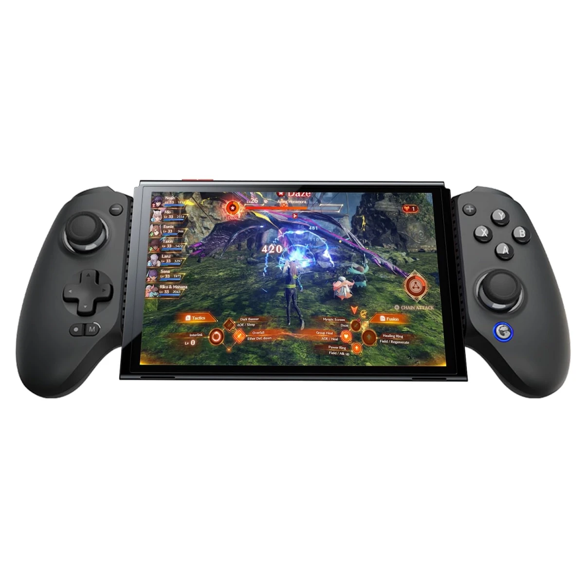 Джойстик GameSir G8 Plus для Switch iOS Android и планшетов/беспроводной геймпад Черный