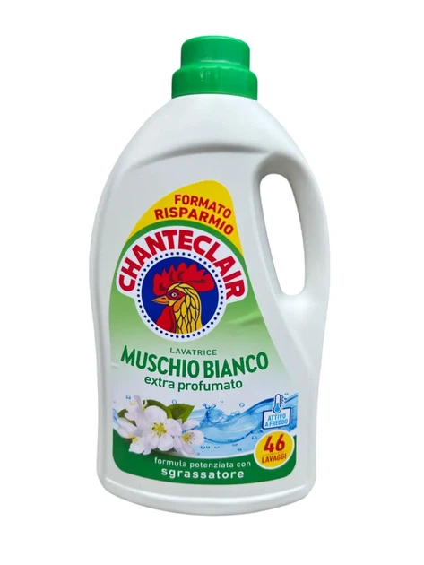 Гель для прання Chante Clair Muschio Bianco 2,07 л на 46 прань Білий мускус (34972612)