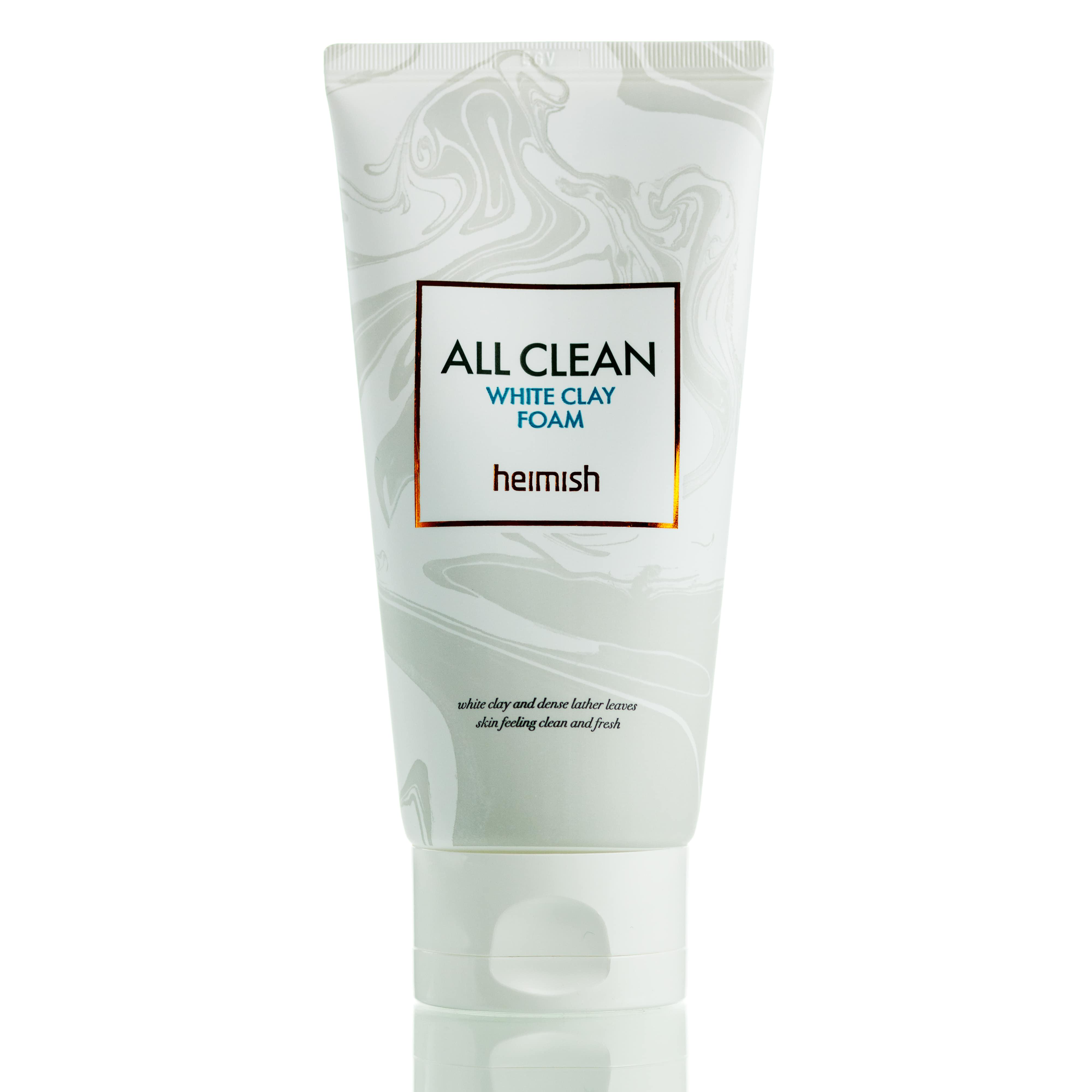 Пенка для глубокого очищения с белой глиной Heimish All Clean White Clay Foam mini 30 мл - фото 1