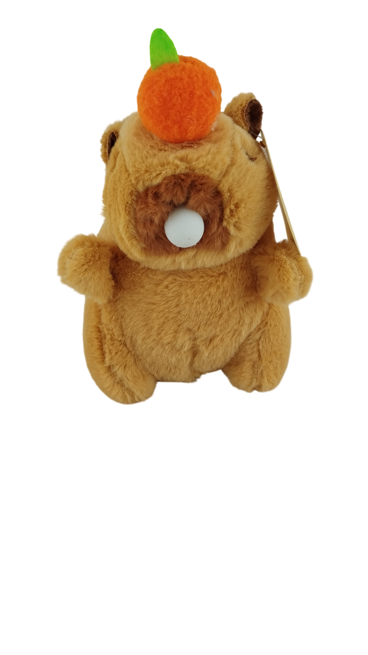 Мягкая игрушка брелок Капибара 12 см (000029) Мягкая игрушка брелок Капибара 12 см (000029)