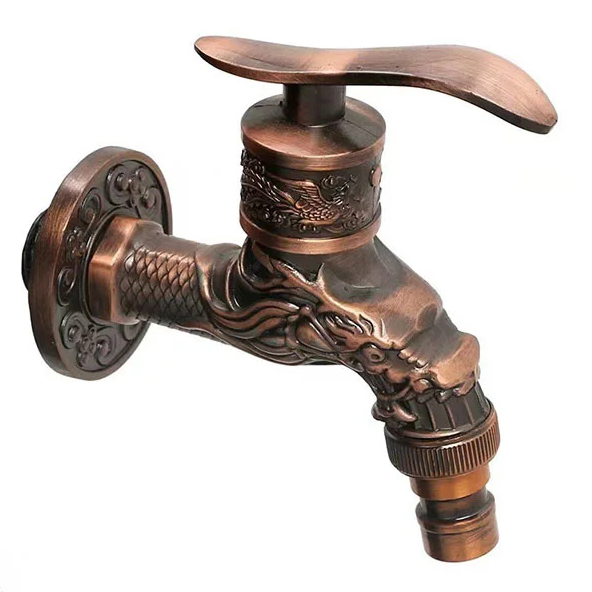 Кран садовый C01567 в винтажном стиле