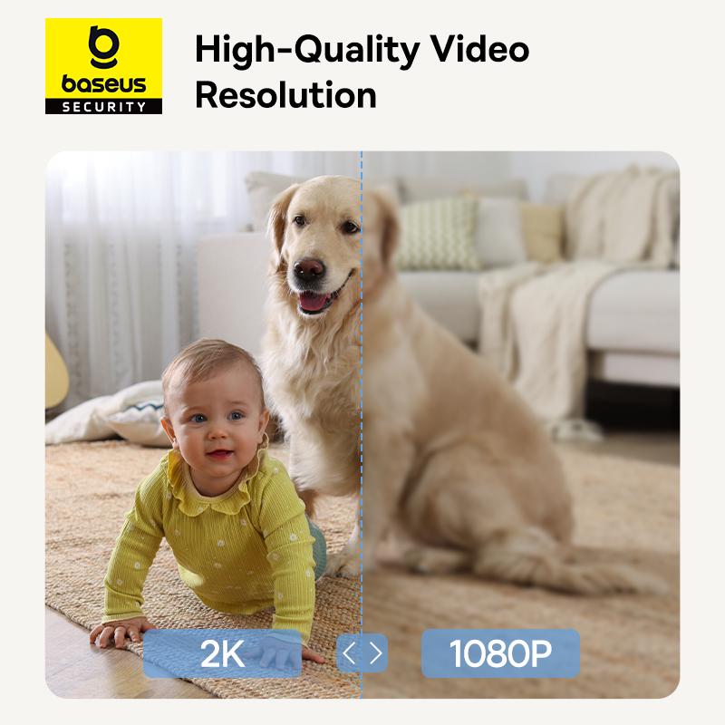 IP-камера видеонаблюдения BASEUS Security P1 Series Indoor 3MP OS White EU (S0TV002132) - фото 10 IP-камера видеонаблюдения BASEUS Security P1 Series Indoor 3MP OS White EU (S0TV002132) - фото 10