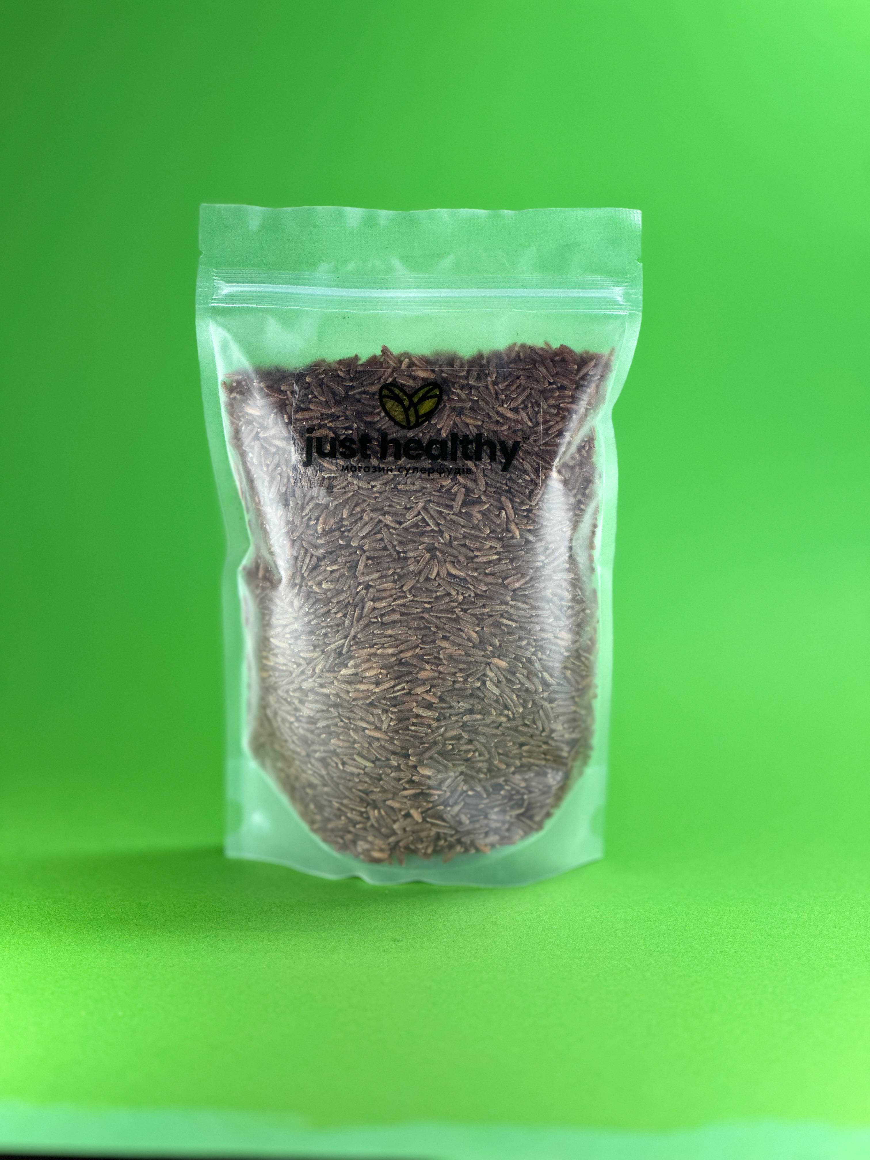 Рис червоний дикий нешліфований 350 гр - фото 7