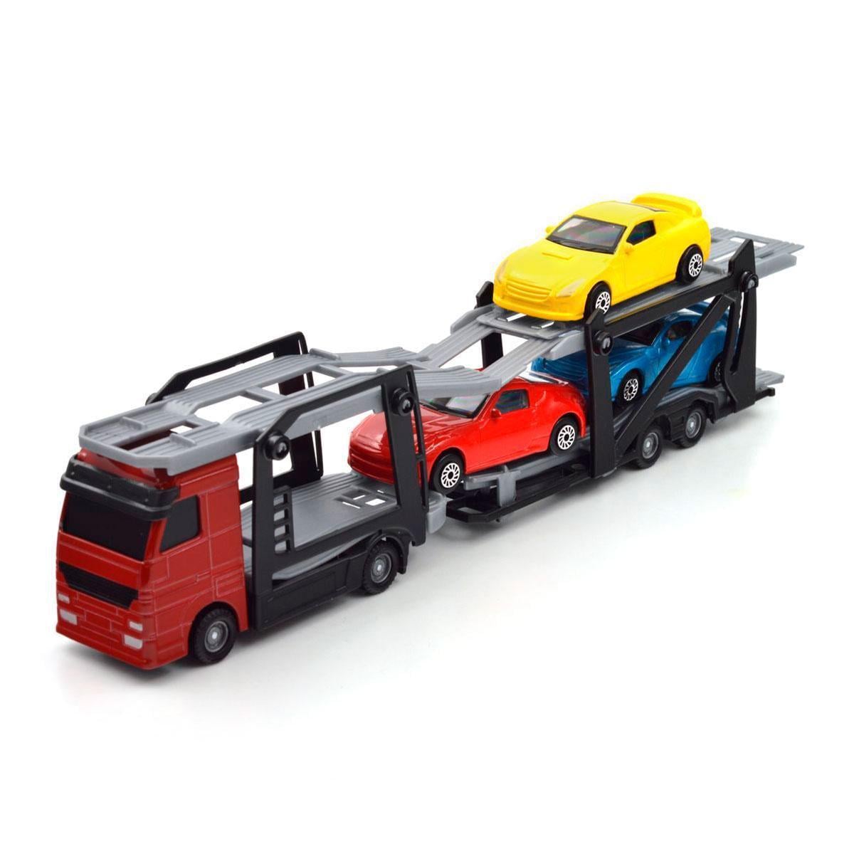 Набор игровой Автоперевозчик 3 машинки 1:60 26 см