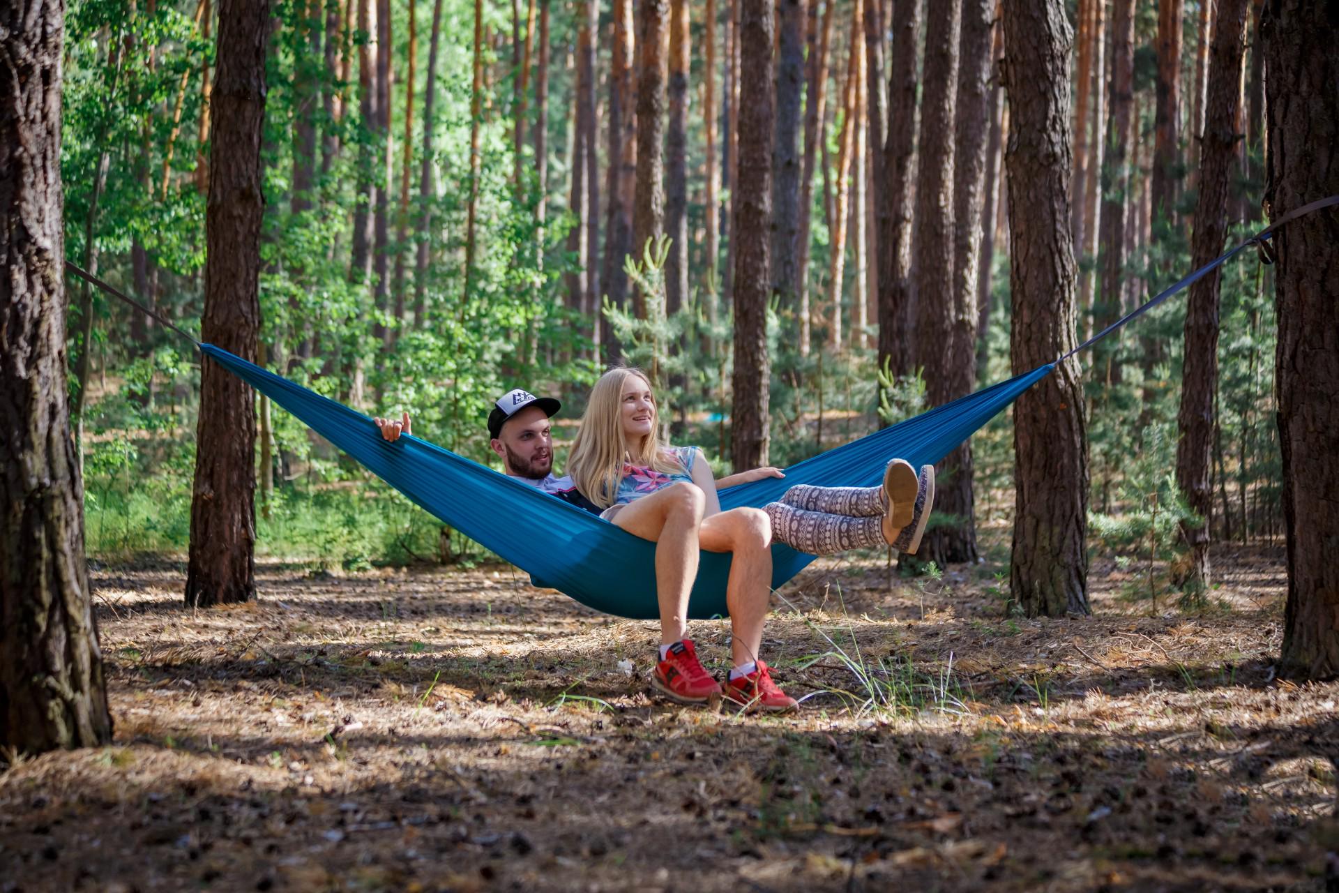 Гамак подвесной двухместный/туристический Air с чехлом и креплениями 300х140 на 200 кг Темно-синий - фото 6 Гамак подвесной двухместный/туристический Air с чехлом и креплениями 300х140 на 200 кг Темно-синий - фото 6